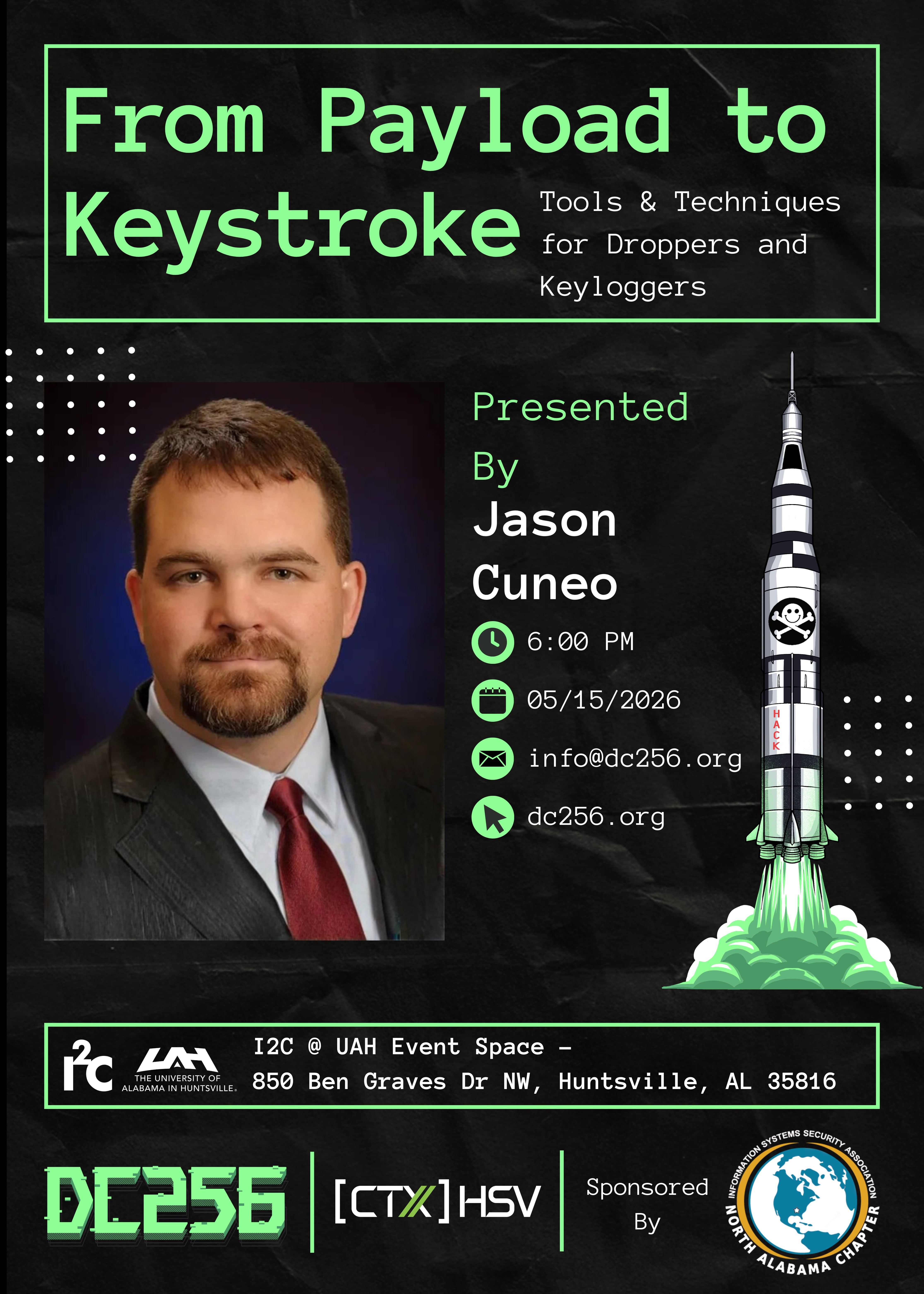 Flyer: Jason — Payload to Keystroke